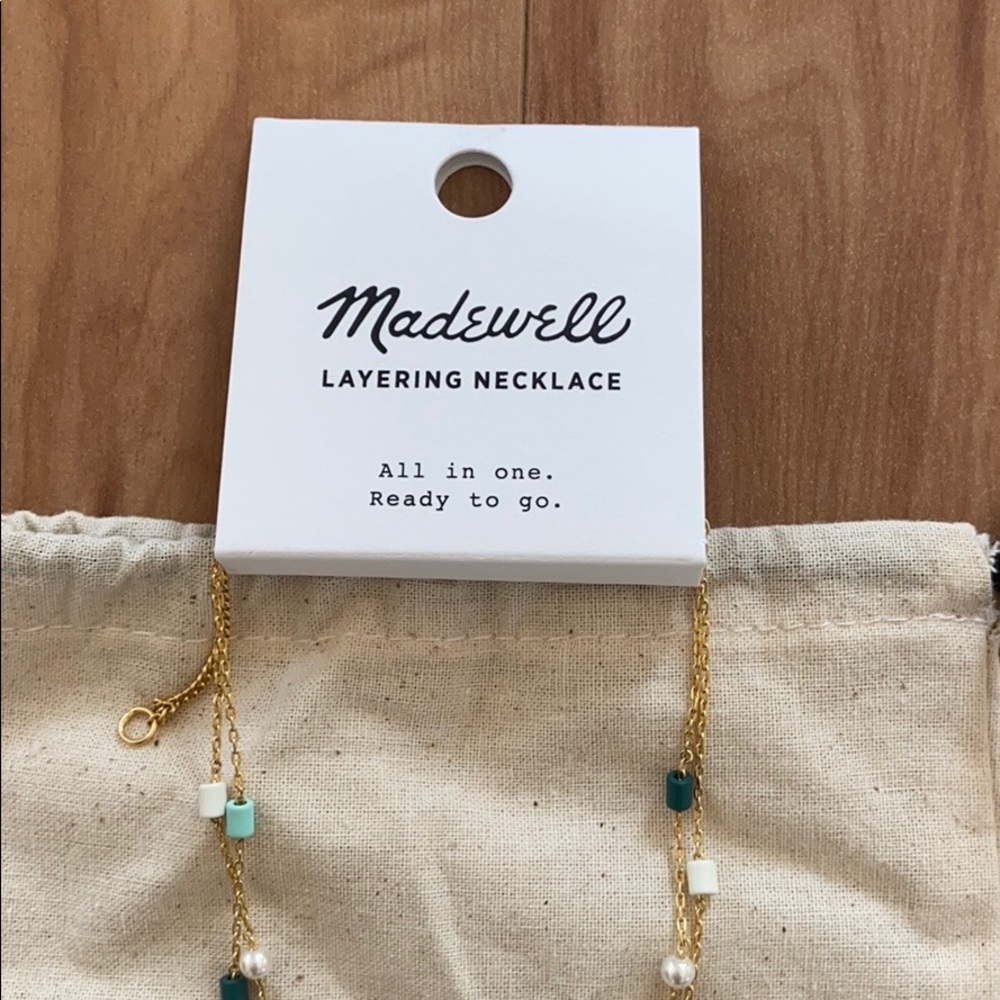 Madewell multicolor beaded  Necklace - Picture 4 of 8